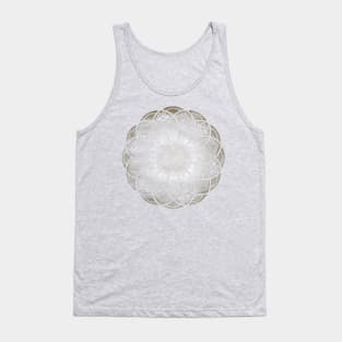 Ornamental Hamsa Mandala Grunge Tank Top